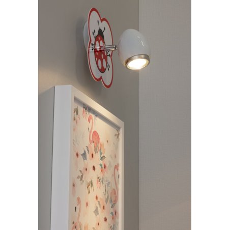 Fly Kinkiet 1xGU10 50W Biały/Chrom