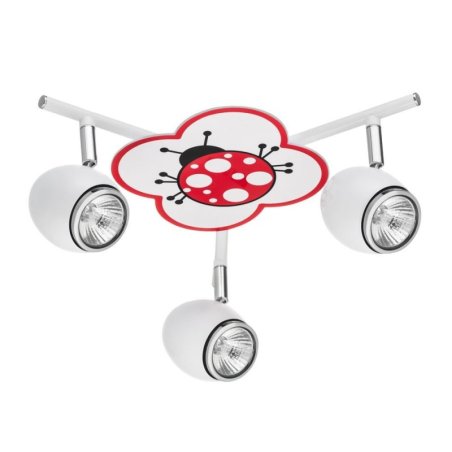 Fly Listwa Sufitowa 3xGU10 50W Biały/Chrom