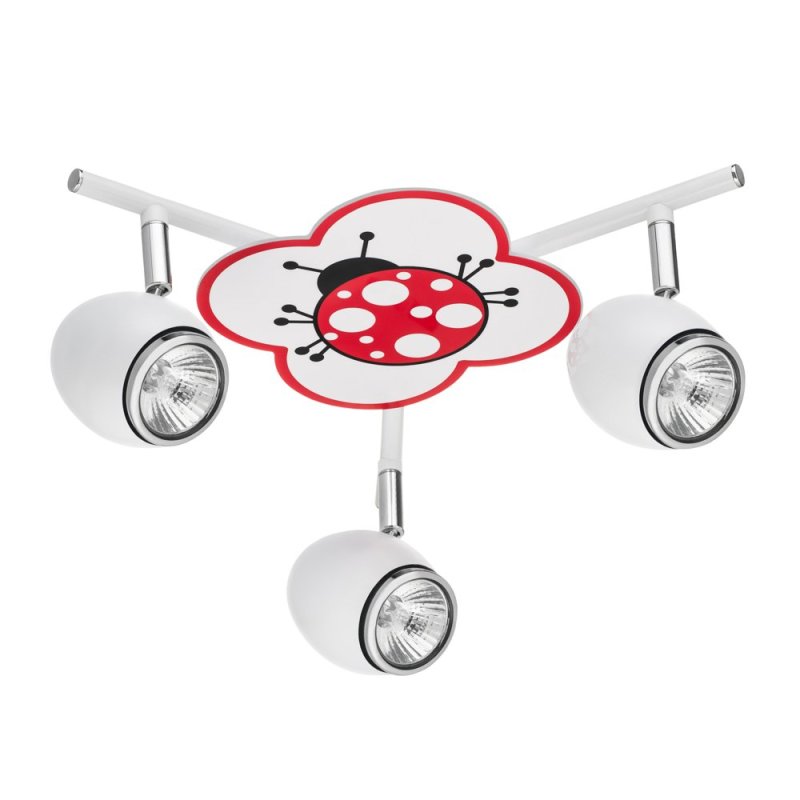 Fly Listwa Sufitowa 3xGU10 50W Biały/Chrom