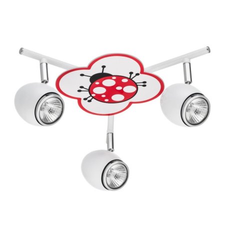 Fly Listwa Sufitowa 3xGU10 50W Biały/Chrom