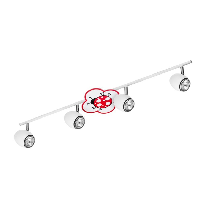 Fly Listwa Sufitowa 4xGU10 50W Biały/Chrom