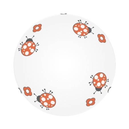 Fly Plafon 2xE27 60W Biały/Chrom