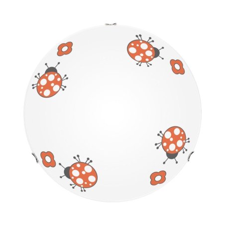 Fly Plafon 2xE27 60W Biały/Chrom