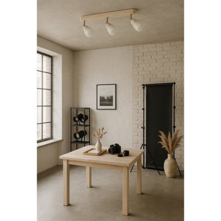 Julietta Lampa Sufitowa 3xE14 40W Dąb Bielony