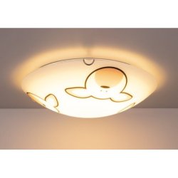 Rubby Plafon 2xE27 60W Biały/Chrom