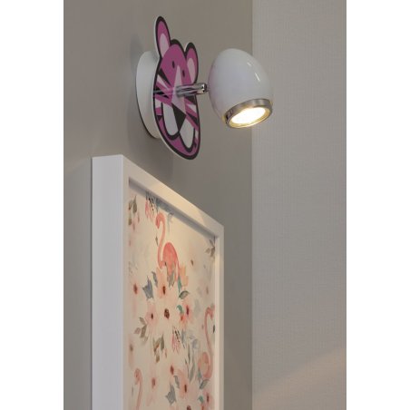 Lenny Kinkiet 1xGU10 50W Biały/Chrom