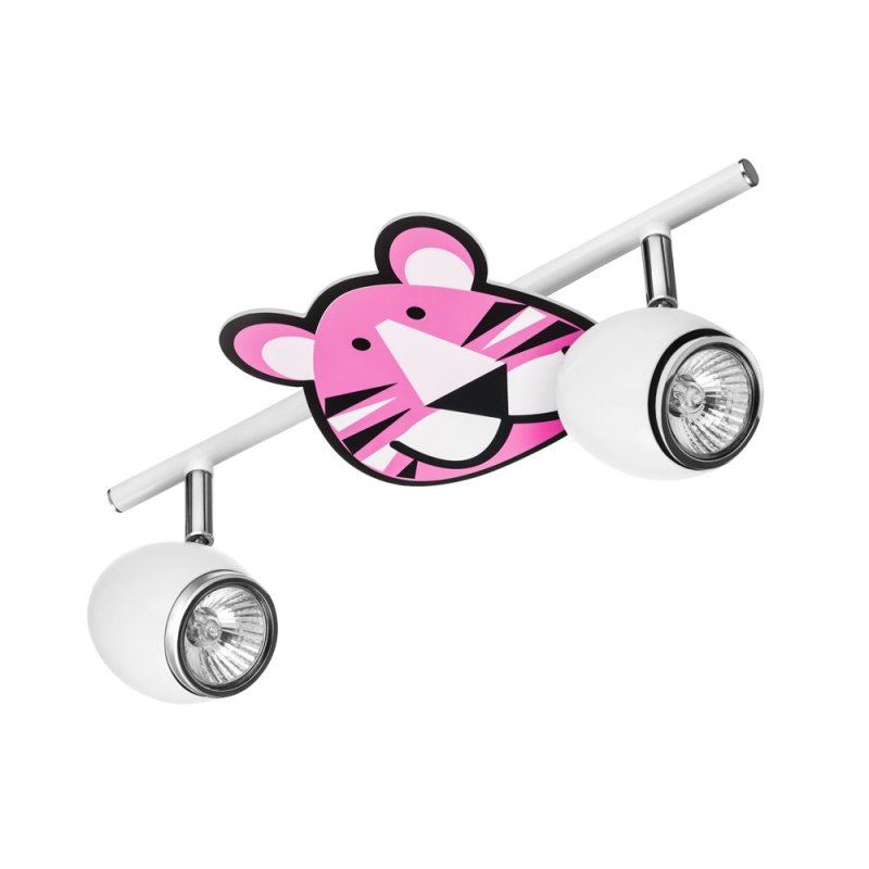 Lenny Listwa Sufitowa 2xGU10 50W Biały/Chrom