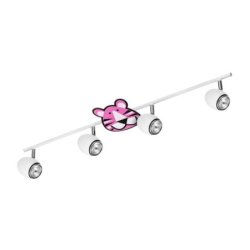 Lenny Listwa Sufitowa 4xGU10 50W Biały/Chrom