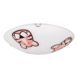 Lenny Plafon 2xE27 60W Biały/Chrom