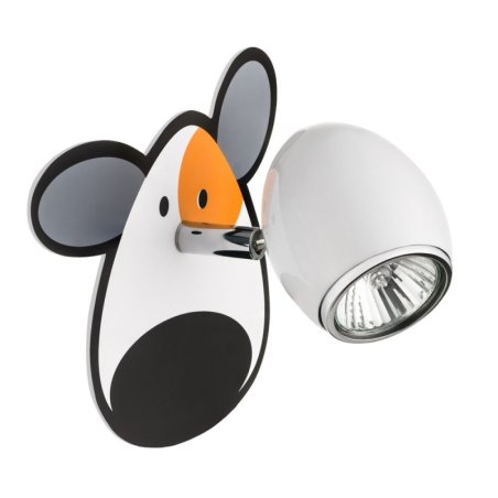 Doggy Kinkiet 1xGU10 50W Biały/Chrom