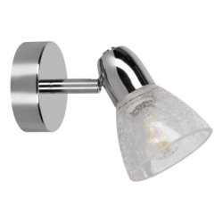 Alga Kinkiet 1xE14 Max.40W Chrom/Transparentny