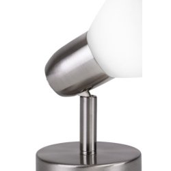 Alga Kinkiet 1xE14 Max.40W Satyna/Biały