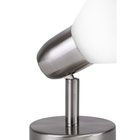 Alga Kinkiet 1xE14 Max.40W Satyna/Biały