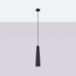Lampa wisząca ELECTRA czarna beton