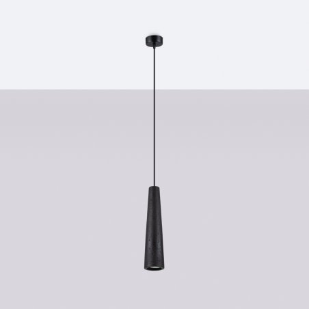 Lampa wisząca ELECTRA czarna beton