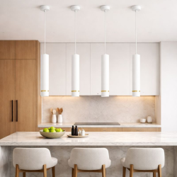 LAMPA WISZĄCA SUFITOWA TUBA ZWIS METAL GU10 LED SOPEL 1-pkt 2-pkt 3-pkt WARIANTY