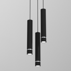 LAMPA WISZĄCA SUFITOWA TUBA ZWIS METAL GU10 LED SOPEL 1-pkt 2-pkt 3-pkt WARIANTY