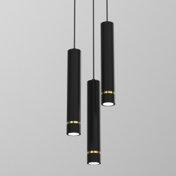 LAMPA WISZĄCA SUFITOWA TUBA ZWIS METAL GU10 LED SOPEL 1-pkt 2-pkt 3-pkt WARIANTY