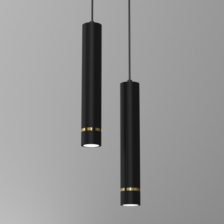 LAMPA WISZĄCA SUFITOWA TUBA ZWIS METAL GU10 LED SOPEL 1-pkt 2-pkt 3-pkt WARIANTY