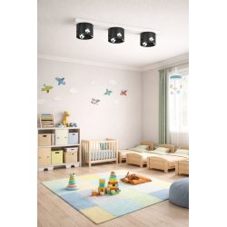 DZIECIĘCA LAMPA PLAFON SUFITOWY ŻYRANDOL LED GX53 SERCE DLA DZIEWCZYNKI