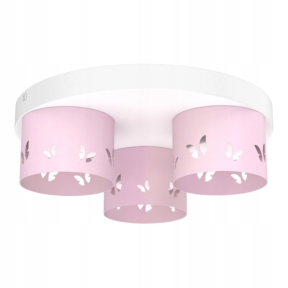 DZIECIĘCA LAMPA PLAFON SUFITOWY ŻYRANDOL LED GX53 MOTYL DLA DZIEWCZYNKI