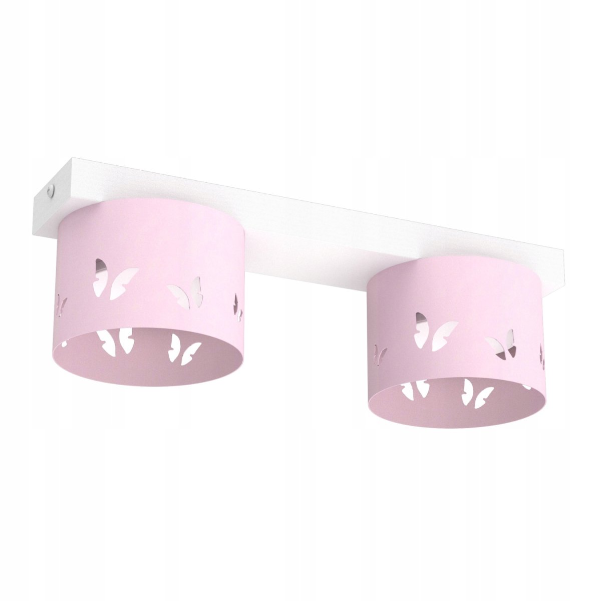 DZIECIĘCA LAMPA PLAFON SUFITOWY ŻYRANDOL LED GX53 MOTYL DLA DZIEWCZYNKI