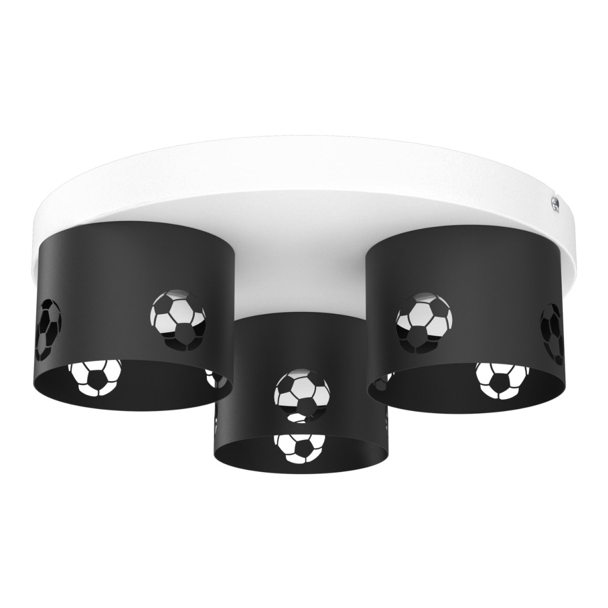 CHŁOPIĘCA LAMPA PLAFON SUFITOWY ŻYRANDOL LED GX53 PIŁKA NOŻNA CHŁOPCY