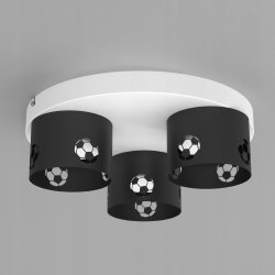 CHŁOPIĘCA LAMPA PLAFON SUFITOWY ŻYRANDOL LED GX53 PIŁKA NOŻNA CHŁOPCY