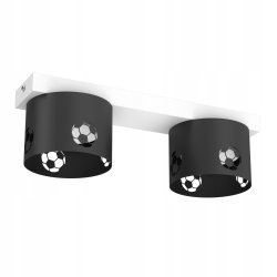 CHŁOPIĘCA LAMPA PLAFON SUFITOWY ŻYRANDOL LED GX53 PIŁKA NOŻNA CHŁOPCY