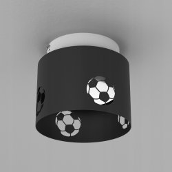 CHŁOPIĘCA LAMPA PLAFON SUFITOWY ŻYRANDOL LED GX53 PIŁKA NOŻNA CHŁOPCY