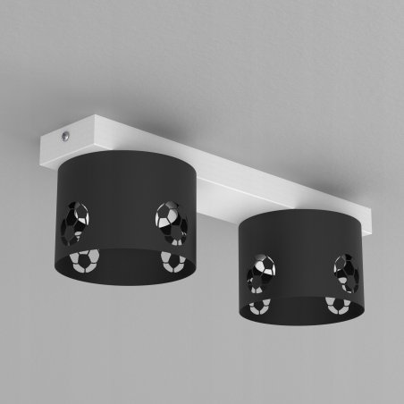 CHŁOPIĘCA LAMPA PLAFON SUFITOWY ŻYRANDOL LED GX53 PIŁKA NOŻNA CHŁOPCY