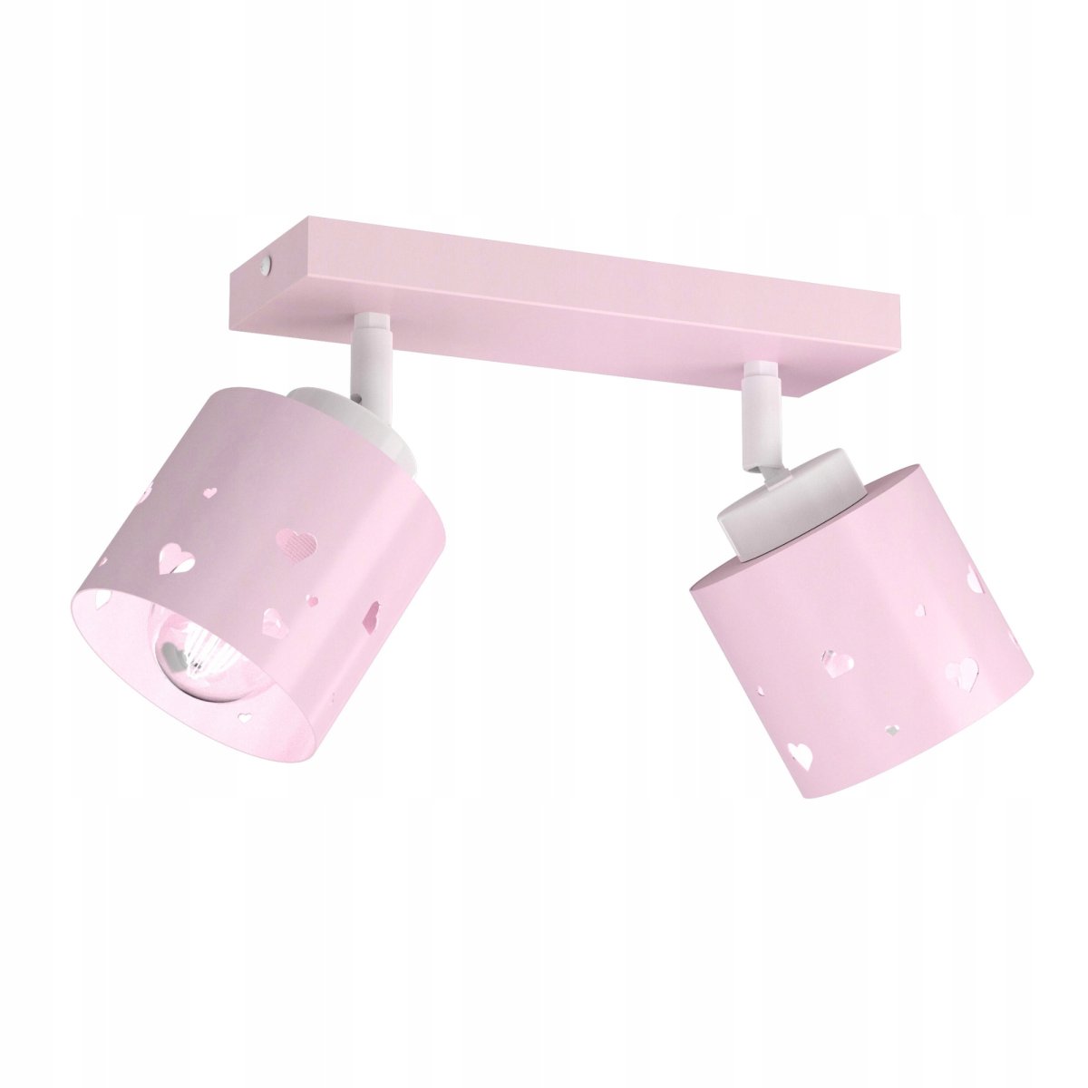 DZIEWCZĘCA LAMPA PLAFON SUFITOWA ŻYRANDOL LED E27 RÓŻOWA