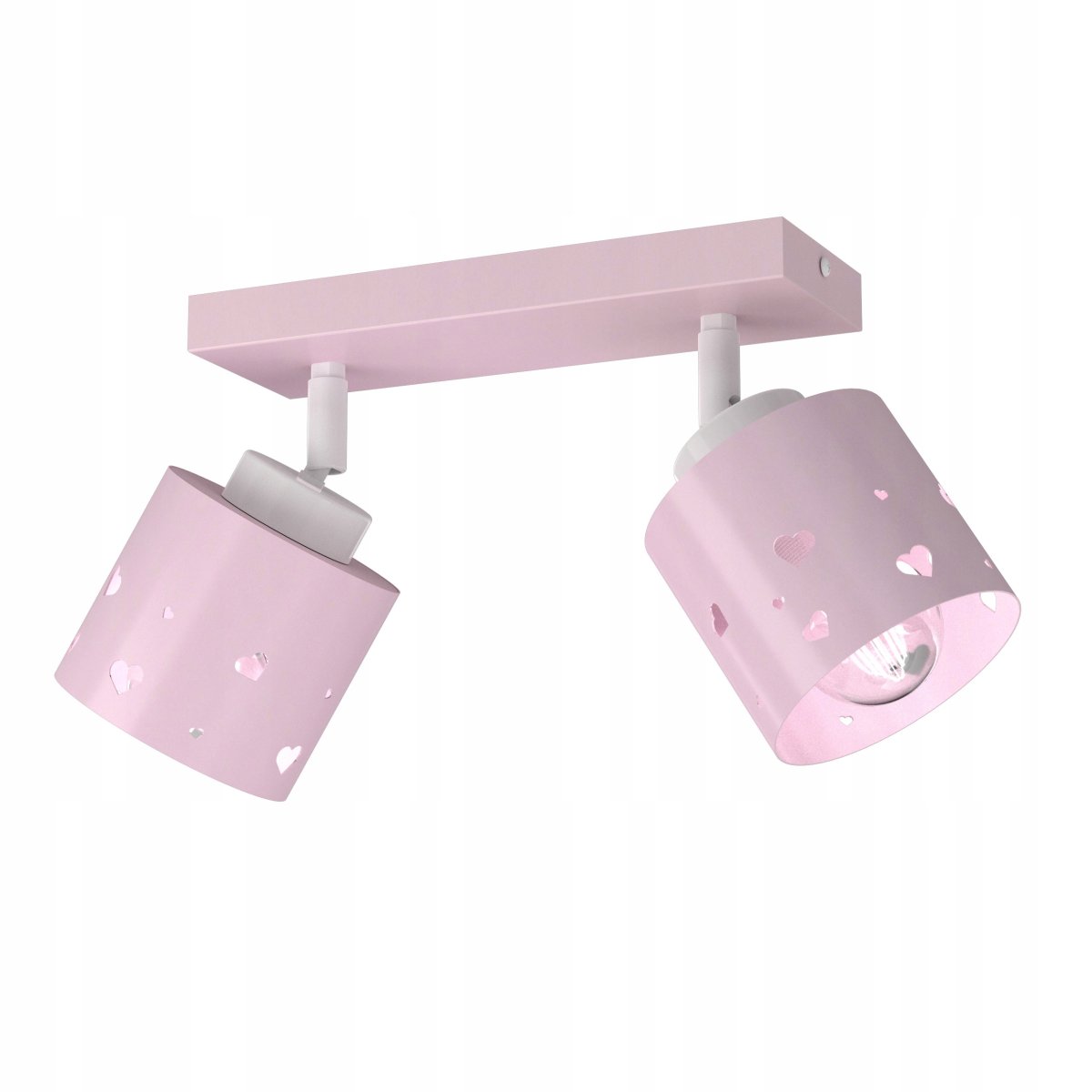 DZIEWCZĘCA LAMPA PLAFON SUFITOWA ŻYRANDOL LED E27 RÓŻOWA