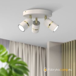 LAMPA SUFITOWA BEŻOWA KASZMIROWA NA KOLE WARIANTY