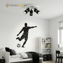 LAMPA ŚCIENNA ŻYRANDOL PLAFON PIŁKA NOŻNA LED BOY CHŁOPAK SPOT LED KOLORY
