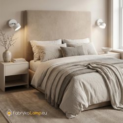 KINKIET ŚCIENNY OZDBNY LED GALVELLA KASZMIROWY