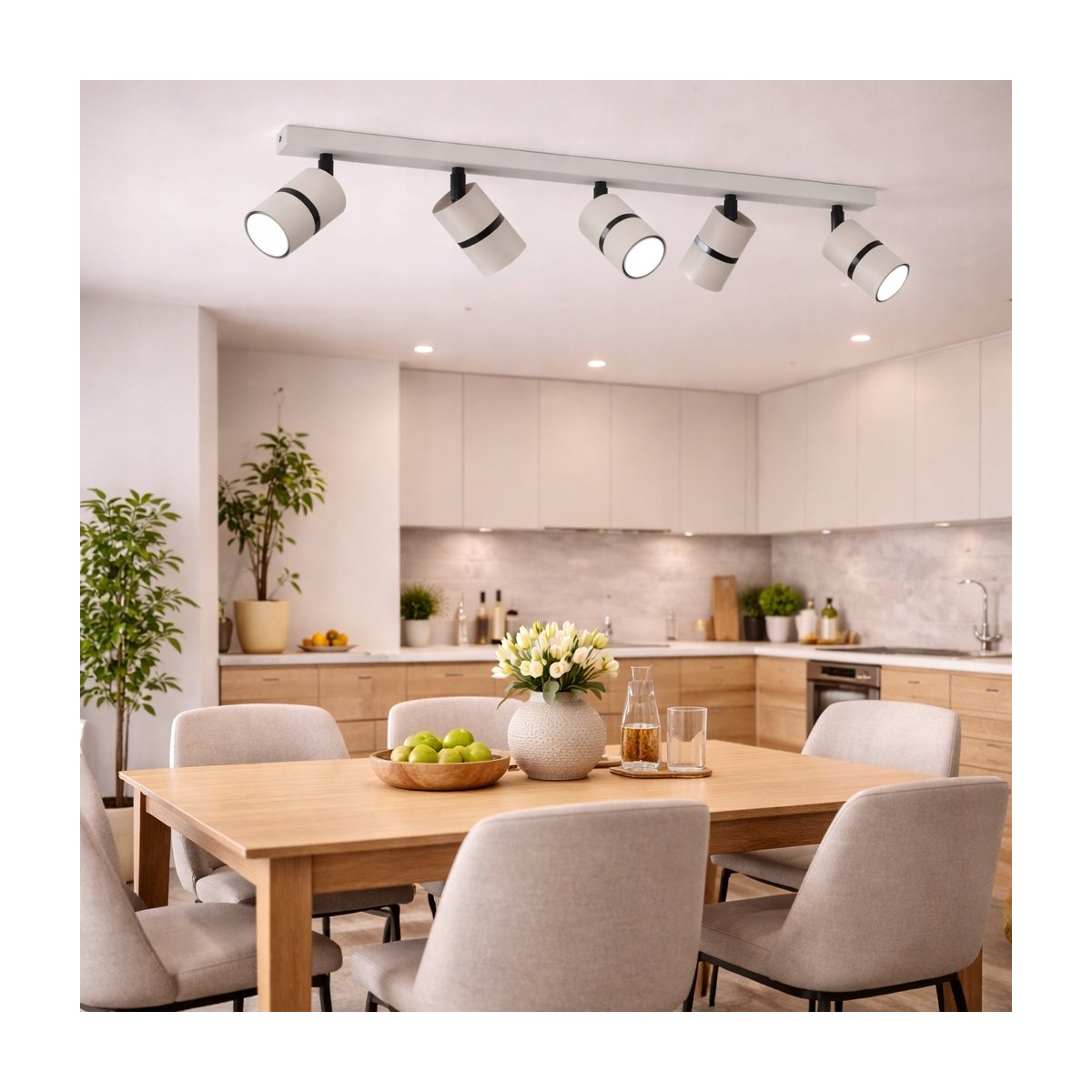 KINKIET ŚCIENNY RUCHOMY LED GU10 REGULOWANY OZDOBNY JASNY KASZMIR WŁĄCZNIK