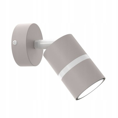 KINKIET ŚCIENNY RUCHOMY LED GU10 REGULOWANY OZDOBNY JASNY KASZMIR BIAŁY