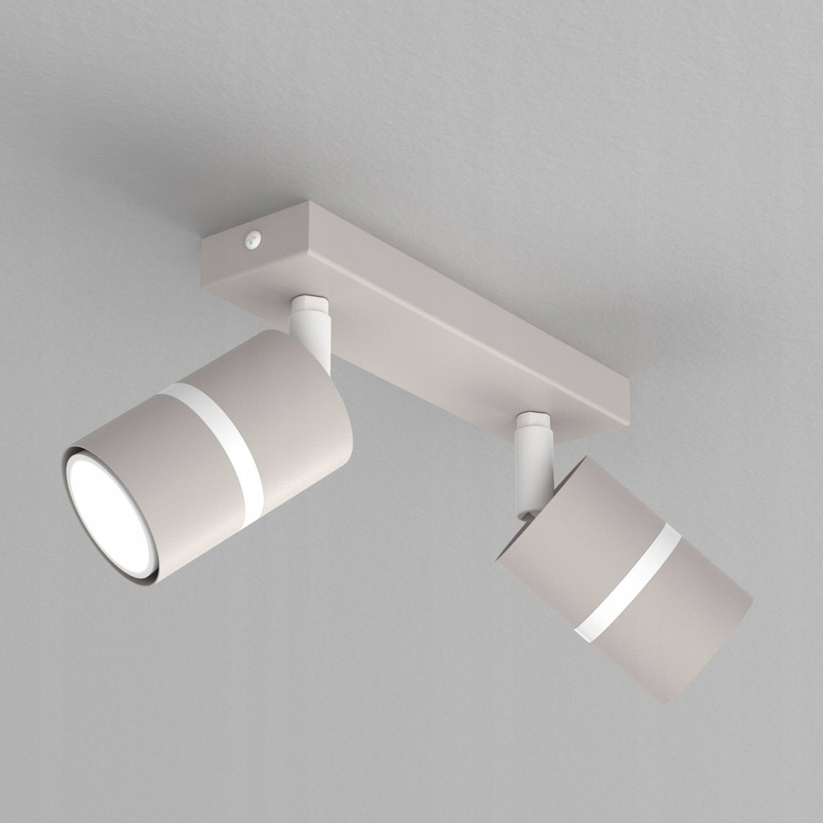 PLAFON SUFITOWY RUCHOMY LED GU10 REGULOWANY OZDOBNY JASNY KASZMIR BIAŁY