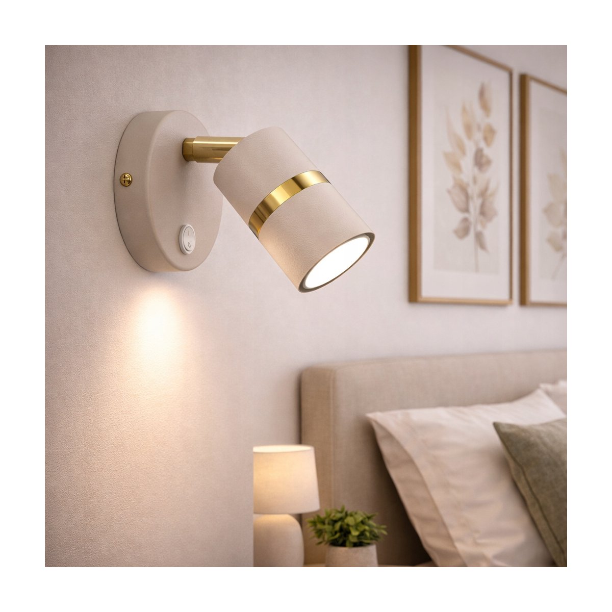 PLAFON SUFITOWY RUCHOMY LED GU10 REGULOWANY OZDOBNY JASNY KASZMIR ZŁOTY