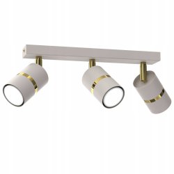 PLAFON SUFITOWY RUCHOMY LED GU10 REGULOWANY OZDOBNY JASNY KASZMIR ZŁOTY