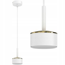 LAMPA SUFITOWA WISZĄCA LED GX53 POLSKA NAD WYSPĘ NAD STÓŁ NOWOCZESNA ZŁOTA
