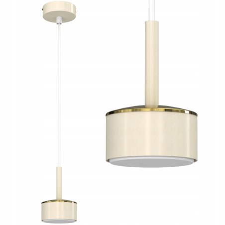 LAMPA SUFITOWA WISZĄCA SPOT JASNY BEŻ LED GX53 POLSKA NAD WYSPĘ NAD STÓŁ
