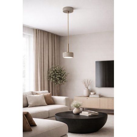 LAMPA SUFITOWA WISZĄCA SPOT CIEMNY KASZMIR REGULOWANY LED GX53 POLSKA
