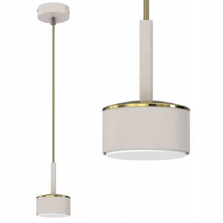 LAMPA SUFITOWA WISZĄCA SPOT JASNY KASZMIR ZŁOTY LED GX53 NAD WYSPĘ STÓŁ