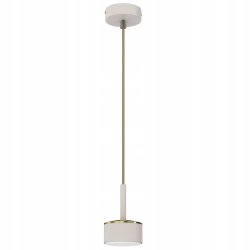 LAMPA SUFITOWA WISZĄCA SPOT JASNY KASZMIR ZŁOTY LED GX53 NAD WYSPĘ STÓŁ