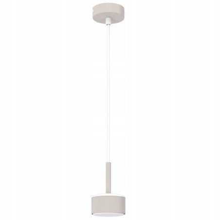 LAMPA SUFITOWA WISZĄCA SPOT JASNY KASZMIR BIAŁY LED GX53 NAD WYSPĘ STÓŁ