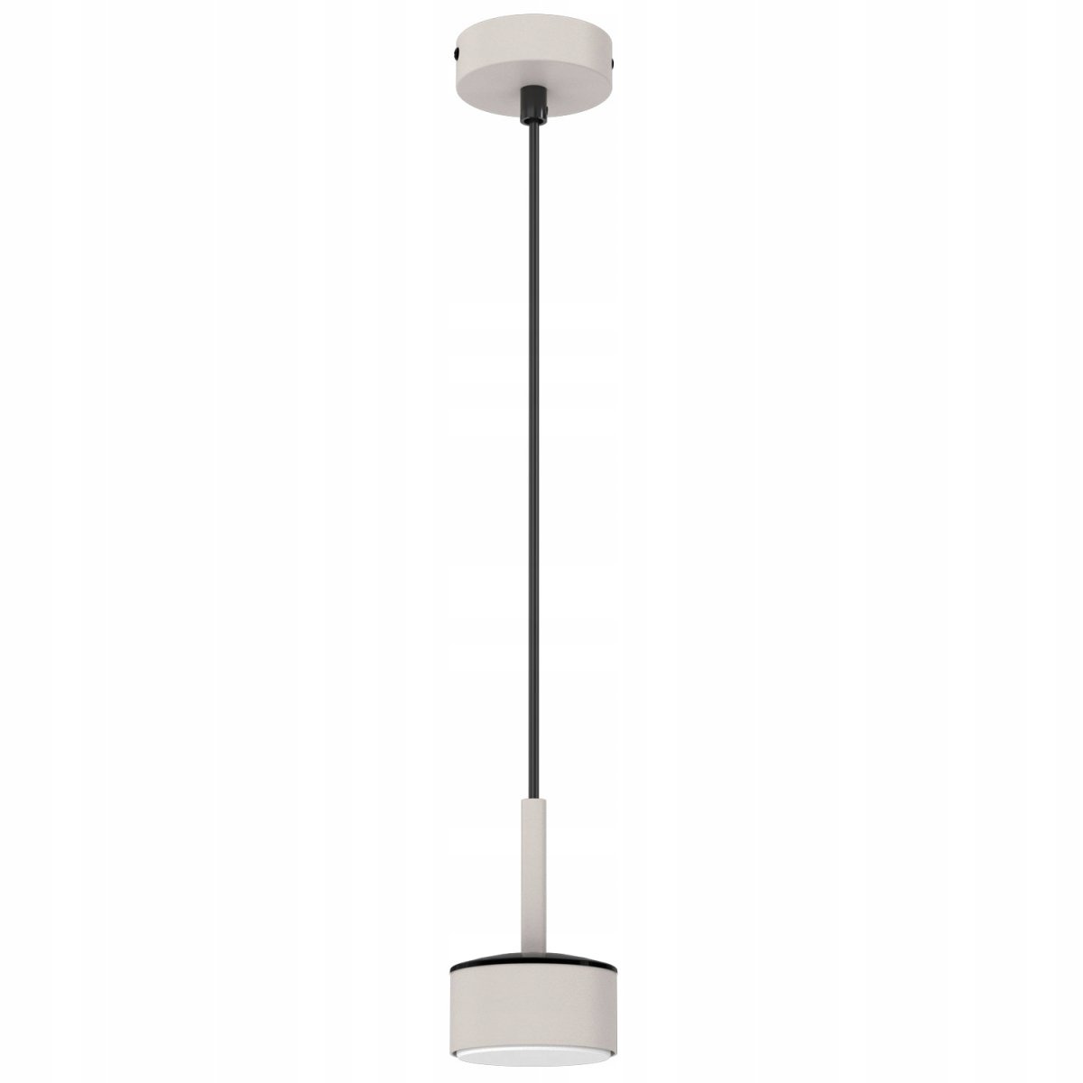 LAMPA SUFITOWA WISZĄCA SPOT JASNY KASZMIR CZARNY LED GX53 NAD WYSPĘ STÓŁ
