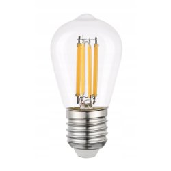 ŻARÓWKA DEKOEACYJNA LED 8W E27 ORO CLARO 4000K BARDZO JASNA MAŁA 1050 LM