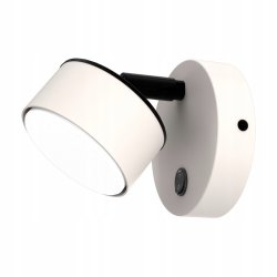 KINKIET ŚCIENNY PLAFON SUFITOWY REFLEKTOR JASNY KASZMIR BLACK GX53 WŁĄCZNIK